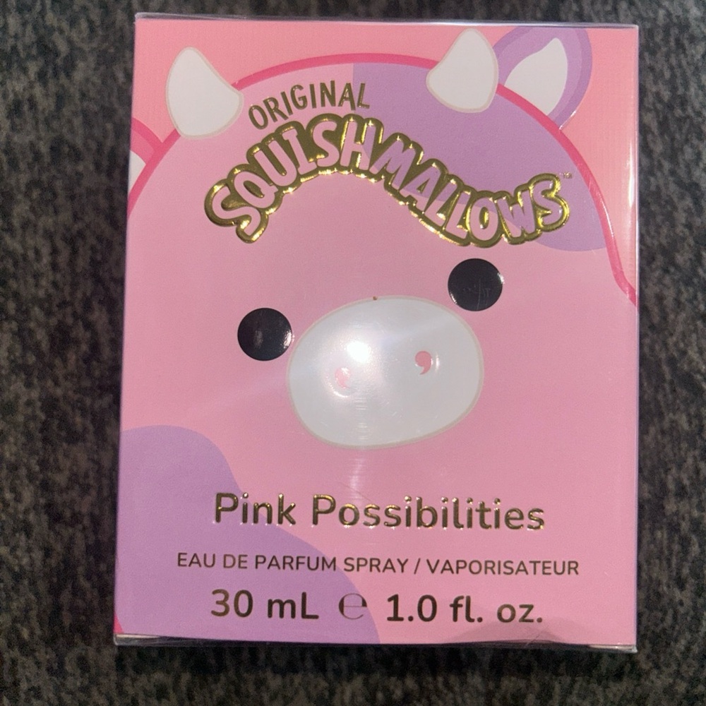 Squishmallows Pink Possibilities Eau de Parfum Spray 30mL / 1.0 fl oz New